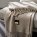 Simple Soft Enjoy French Style Lightweight Wool Cashmere Warm Sofa Nap All-Season Blanket Air Conditioning Blanket_maomaolike.com