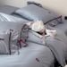 1 French Style 100S Long Staple Cotton Four-Piece Set Romantic Bow Embroidery Ruffle Edge Duvet Cover All-Cotton Bedding_maomaolike.com