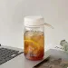 450ml Plastic Leakproof Portable Water Students Simple Bottle Coffee Cup With Tea Infuser Summer Drinkware_maomaolike.com