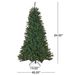 7'Noble Hinged Tree With 500 MultiLights-UL,Dia:48_maomaolike.com