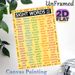 Sight Words 101-200 Painting Poster, Vibrant Educational Word Chart Poster, Aids In Vocabulary Learning Ideal For Classrooms And Study Spaces_maomaolike.com