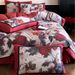 1 Ink-Dyed American Light Luxury High-End Oil Painting Style All-Cotton Digital Print Four-Piece Set Pure Cotton Duvet Cover Bed S_maomaolike.com