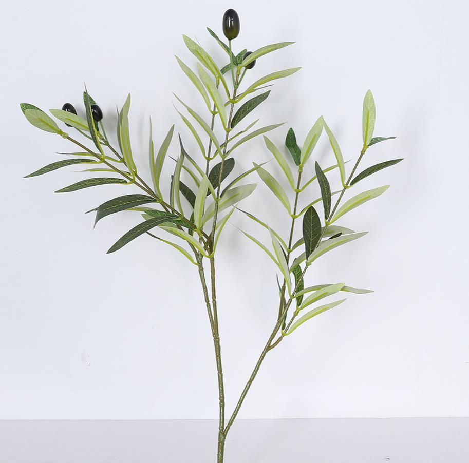 Cross-border Artificial Olive Floor Decoration Floral Arrangement Ornament Potted Fake Tree Plant With Green_maomaolike.com