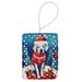 Dalmatian Christmas Porcelain Ornament Christmas Tree Hanging Decorations For Home Christmas Holiday, Rectangle, Gift, Multicolor_maomaolike.com