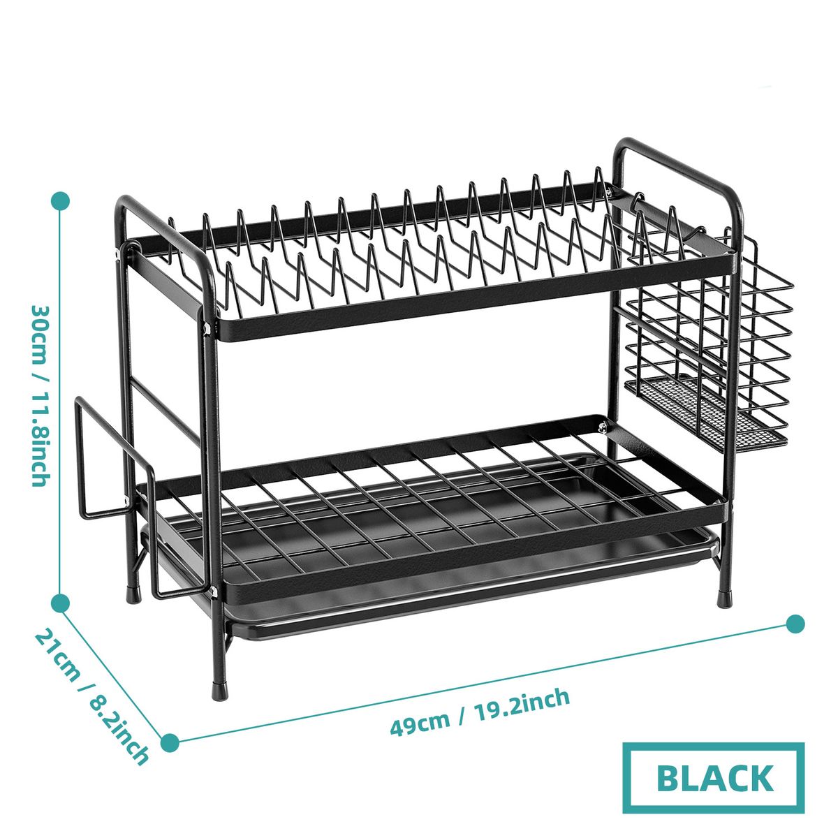 Kitchen Draining Household Multi-functional Dish Rack Cupboard Chopsticks Storage Box_maomaolike.com