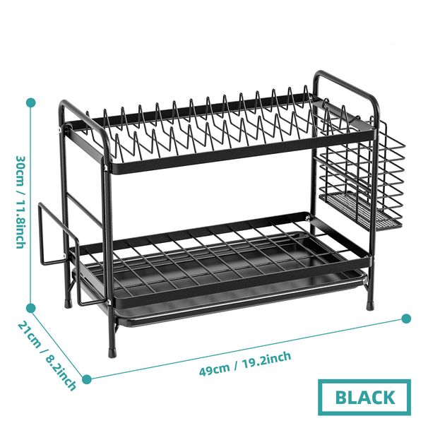 Kitchen Draining Household Multi-functional Dish Rack Cupboard Chopsticks Storage Box_maomaolike.com