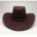 Unisex Western cowboy hat Suede outdoor visor for men riding hat overhang hat_maomaolike.com