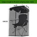 Outdoor Swing ,fishing, Patio, Garden Mosquito Net, Swing And Rocking Chair Blackout Mesh Canopy, Portable Mosquito Net With Easy Installation._maomaolike.com
