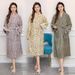 Leopard Print & Rainbow Chenille Robes: Softness Meets Versatility For Men & Women_maomaolike.com