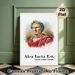 Julius Caesar Themed Painting Poster, Soft Watercolor Portrait Poster, Inspirational Latin Quote Design, Ideal For Home Study And Office Decor_maomaolike.com