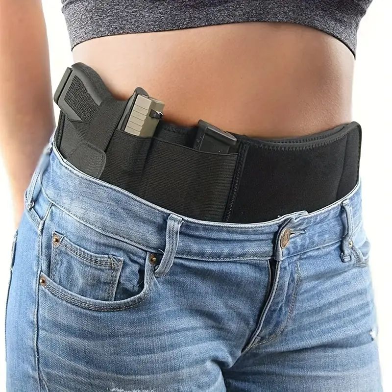 Men Tactical Waist Band For Concealed Carry Outdoor Hunting/Fitness Gun Holster Hidden Phone Pouch Defense Utility Belt_maomaolike.com