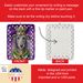 Scottish Deerhound King Of Mardi Gras Porcelain Ornament Christmas Tree Hanging Decorations For Home Christmas Holiday, Rectangle, Gift, Multicolor_maomaolike.com