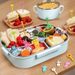 Mini Fruit Forks For Children Kids Cute Animal Food Picks Snack Toothpicks With Vegetable Cutter Set Silicone Lunch Box_maomaolike.com
