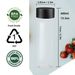 ✨ 6/12/24PCS Bulk Empty Plastic Reusable Juice /Water As Smoothie For Sensory Crafts And Calming Bottles 400m_maomaolike.com