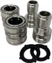 Stainless Steel 3/4 Inch Garden Hose Quick Connect Set | 2x2 Set_maomaolike.com