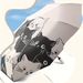 Simple Cartoon Kittens Printed Black And White Automatic Umbrella, Sunny And Rainy Dual-use UV Protection Umbrella, Thickened And ReinforcedFrame_maomaolike.com