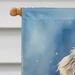 Great Pyrenees Happy Birthday House Flag Large Porch Sleeve Pole Decorative Outside Yard Banner Artwork Wall Hanging, Polyester, House Size, Multicolor_maomaolike.com