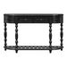 52''Modern And Contemporary Curved Console Table Sofa Table Entryway Table For Hallway Living Room With 4 Drawers And 1 Shelf_maomaolike.com