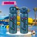 1pc Customized Cartoon Sports Bottle, 26oz Outdoor Travel Leakproof Plastic Water Bottle With Rope Back-to-School Gifts_maomaolike.com