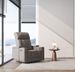 Power Recliner,Ebony Electric Sofa With Double Storage Slots, Double Cup Holders,Wood_maomaolike.com