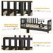 Stylish Wooden Toddler Bed - Durable Construction, Guardrails For Safety, Easy Assembly, Perfect For Kids' Bedroom Furniture_maomaolike.com