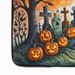 Papel Picado Skeletons Spooky Halloween Memory Foam Kitchen Mat Machine Washable Anti-Fatigue Mat Cushion Comfort Bath Mat Or Kitchen Rug_maomaolike.com