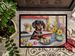 Decorating Easter Dachshund Doormat Front Door Mat Indoor Outdoor Rugs For Entryway, Non Slip Washable Low Pile, 24H X 36W_maomaolike.com