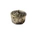 Copper-Plated Home Indoor Tree Stump Ornament Zen Holder Coil Sandalwood Tray Retro Incense Burner With Lid_maomaolike.com