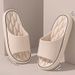 Slippers Men Summer Outdoor Wear 2024 New Indoor Home Bathroom Non-slip Wear-resistant Beach Sandals For Women_maomaolike.com