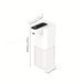 USB Rechargeable Touchless Foaming Hand Soap Dispenser - Sleek White & Blue, Easy-to-Use, Mercury-Free Plastic_maomaolike.com