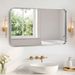 Wall Mirror With Rectangular Metal Frame_maomaolike.com