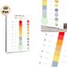 Emotion Thermometer Painting Poster, Vibrant Color-coded Mood Scale With Expressive Emojis Poster, Assists In Identifying And Expressing Feelings_maomaolike.com
