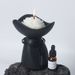 Nordic Minimalist Cement Home Aromatherapy DIY Empty Cup Candle Holder Ornament Soy Wax Container Gift_maomaolike.com