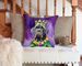 Neapolitan Mastiff King Of Mardi Gras Throw Pillow Machine Washable, Indoor Outdoor Decorative Pillow For Couch, Bed Or Patio, 14Hx14W_maomaolike.com