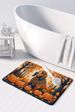 Bloodhound Fall Memory Foam Kitchen Mat Machine Washable Anti-Fatigue Mat Cushion Comfort Bath Mat Or Kitchen Rug_maomaolike.com