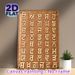 Gurmukhi Alphabet Painting Poster, Vintage Textured Traditional Script Art Poster, Cultural Educational Decor Suitable For Home, Study Areas_maomaolike.com