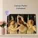 Three Graces Themed Painting Poster, Classic Renaissance-style Elegant Dancing Female Figures Poster, Timeless Artistic Piece Ideal For Living Room_maomaolike.com
