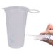 200ml Hiking Water Bottle Portable Soft Folding Drink Large Mouth Reusable Outdoor Drinking Cup For Running Backpacking_maomaolike.com
