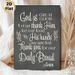 Religious Gratitude Prayer Painting Poster, Vintage Chalkboard-style Poster, Inspirational Faith-based Script With Wheat Motifs, Suitable For Dining_maomaolike.com