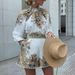 Women's Clothing women's fashion print suits_maomaolike.com