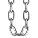 VEVOR Grade 30 Chain 3/16 Inch By 100Ft Length Grade 30 Proof Coil Chain Zinc Plated Grade 30 Chain For Towing Logging Agriculture And Guard Rails_maomaolike.com