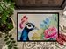 Peacock Doormat Front Door Mat Indoor Outdoor Rugs For Entryway, Non Slip Washable Low Pile, 24H X 36W_maomaolike.com