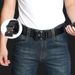 HOT New Genuine Tactical Quick Release Outdoor Military Soft Real Nylon Canvas Sports Accessories Men and Women Black Belt_maomaolike.com