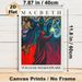 Macbeth Themed Painting Poster, Vibrant Surreal Style Poster, Captivating Literary Artwork Featuring Three Hooded Figures & Cloaked Figure With_maomaolike.com