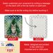 Dwelf Cat By The Christmas Tree Porcelain Ornament Christmas Tree Hanging Decorations For Home Christmas Holiday, Rectangle, Gift, Multicolor_maomaolike.com