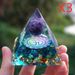 Pyramid Decoration Natural Crystal Gravel Energy Tower_maomaolike.com