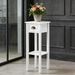 2-Tier Side Table With Drawer Shelf, End Table_maomaolike.com