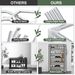 6 Tier Shoe Rack, Shoe Cabinet With Dust-proof Cover, Multi-layer Assembled Shoe Rack Shoe Stand, Storage Shelf Organizer Holder_maomaolike.com