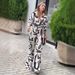 Women's Clothing commuting leisure color loose wide leg pants suit_maomaolike.com