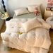 Wholesale A-Class American Country Style Soft Wrinkled Double Layer Gauze 4-Piece Small Floral Pure Cotton Four-Piece Set_maomaolike.com